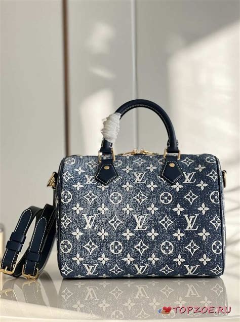 LOUIS VUITTON IS LAUNCHING A DENIM SPEEDY 25, IT IS A .